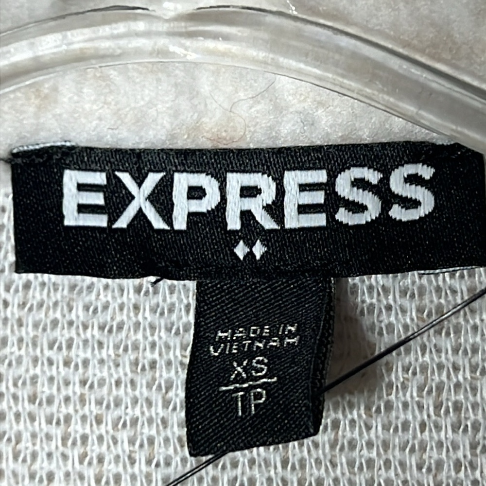Express Open Cardi-Jacket Size Xs - image 5